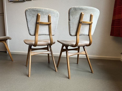 4 Vintage Dining Chairs 1962