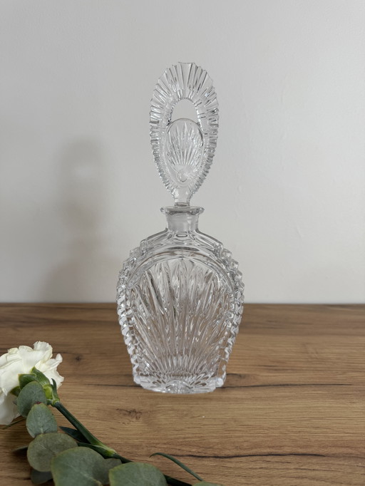 Decanter di cristallo vintage