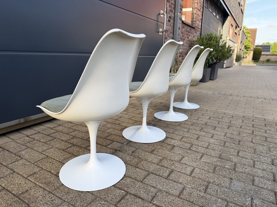 Image 1 of 4 sedie da pranzo originali vintage Knoll Tulip Eero Saarinen