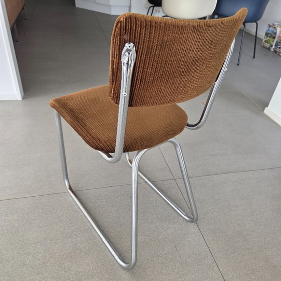 Buisframe Stoel – Eetkamerstoelen, Chrome (photo 6 of 9)
