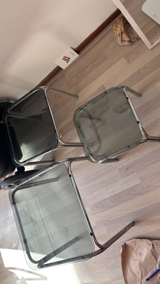 Buisframe sallon tafeltjes