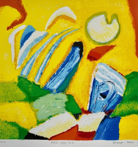 Image 1 of Serigrafía de Saskia Bremer - Nueva era a.3