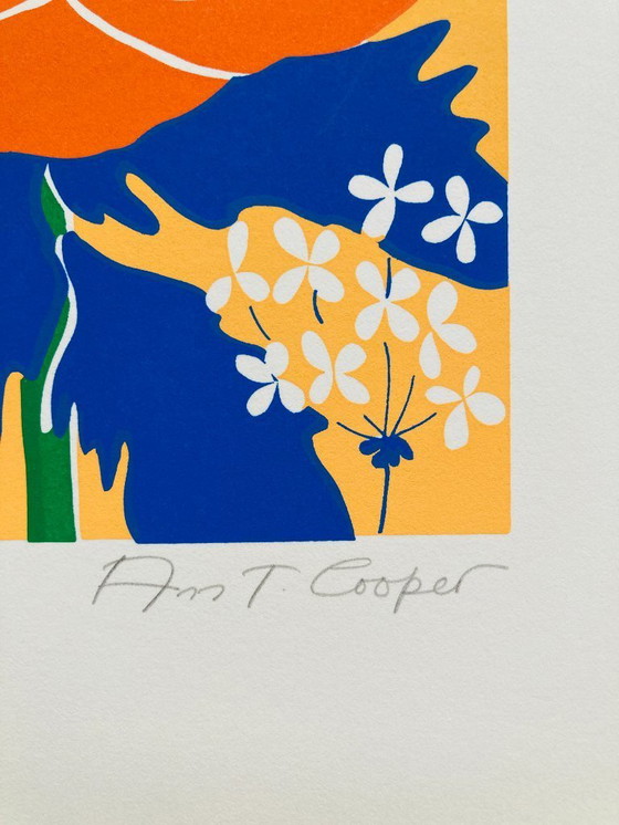 Image 1 of Ann T. Cooper - Primavera - Vintage Silkscreen 1980s