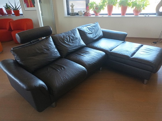 Ledersofa – Stressless, Chaise longue, Leather, Metal (photo 4 of 5)