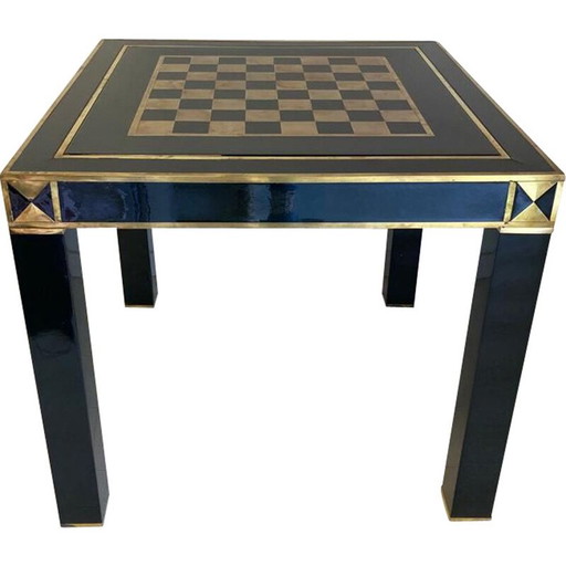 Vintage game table by Jean Claude Mahey, 1970
