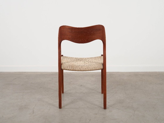 Image 1 of Teakhouten stoel, Deens design, jaren 60, ontwerper: Niels Otto Møller