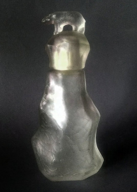 Image 1 of Flacon de parfum art-déco Kazimir Malevich 'The North' 1970's rare