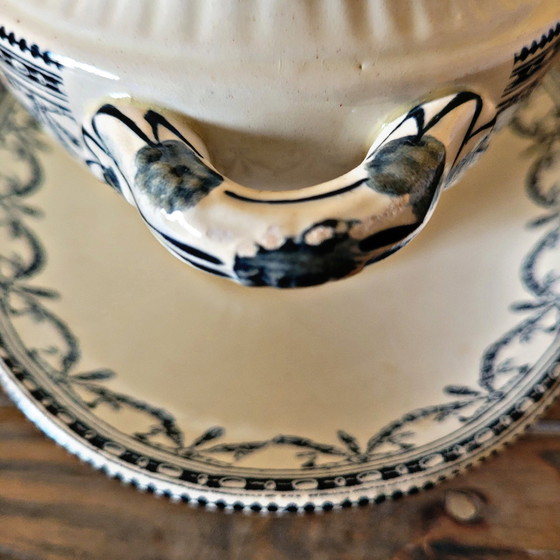 Image 1 of Salsera Terre de Fer Salins Guirnaldas Luis XVI