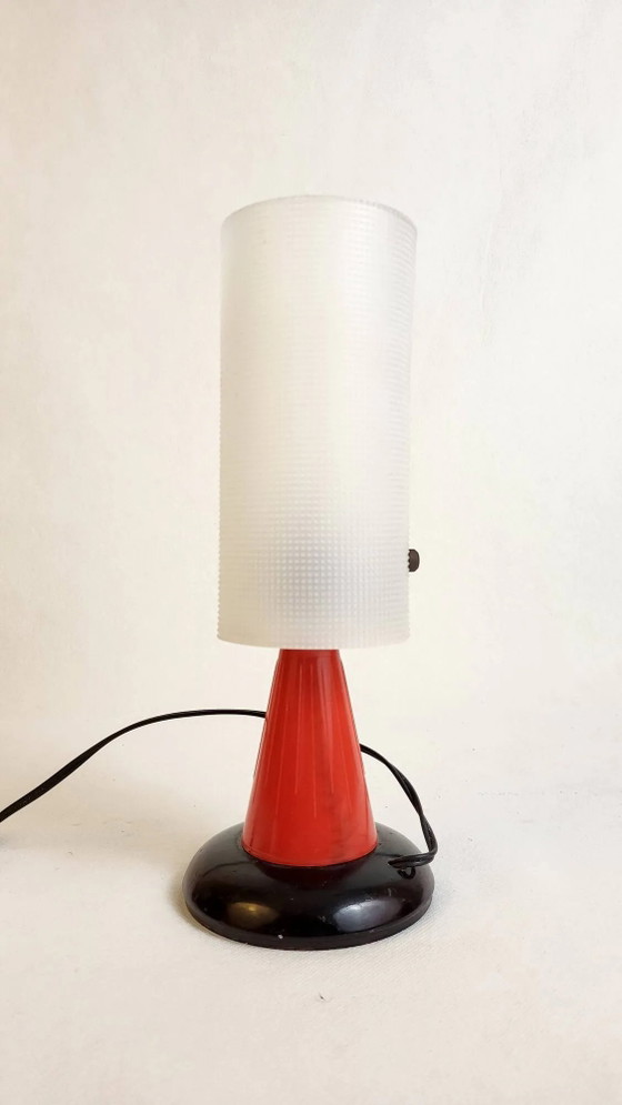 Lampada Rockabilly anni '50-'60 (*2) – Lampade da tavolo, Metal, Plastic, Vintage (photo 5 of 12)