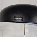 Lampadaire design en laiton et noir Roseanna Bloomingville (col de cygne) tête orientable