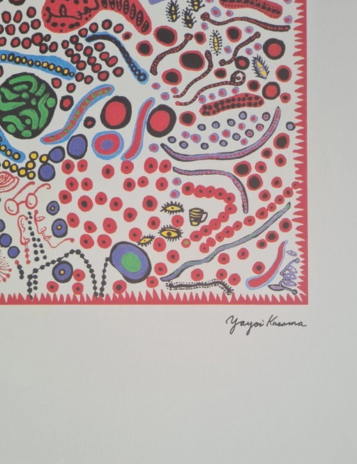 D'après Yayoi Kusama, Endless, lithographie, années 1990