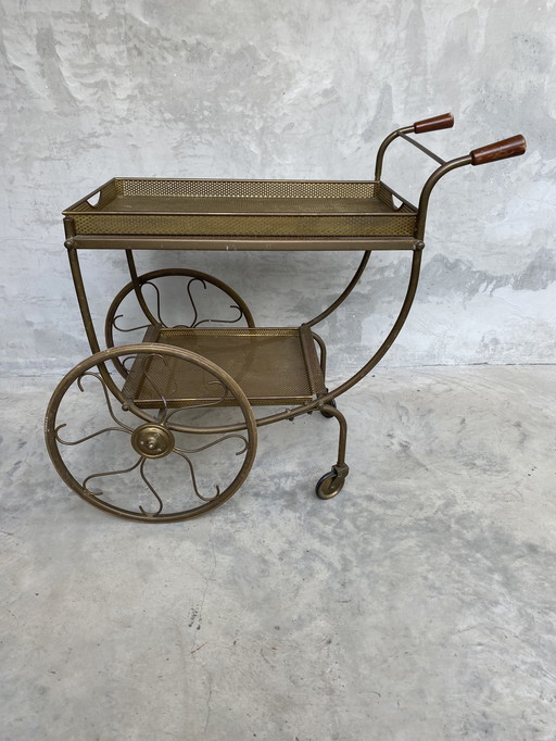 Retro serving trolley Josef Frank Svenkst Tenn
