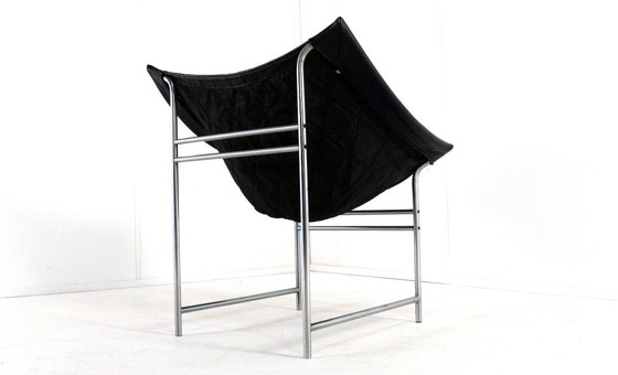 Image 1 of Set of 2 Gerard van den Berg Montis Swing armchairs chairs vintage