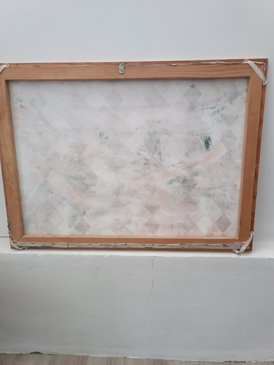 Image 1 of Olieverf op doek, Caribisch marktstadje, Felis Doyvi