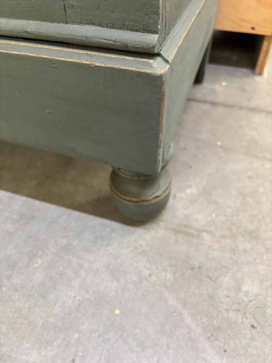 Image 1 of Antiek Brocante meidenkast / eendeurskast / kast 