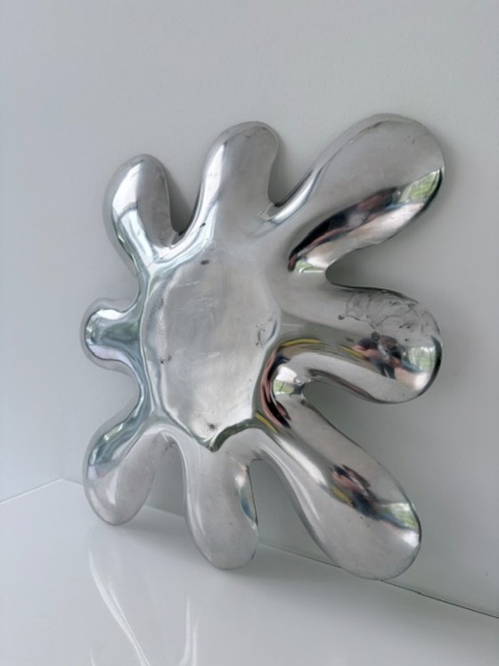 Ciotola Scultorea in Alluminio – Design Organico Space Age – Ciotole, Aluminium (photo 9 of 17)