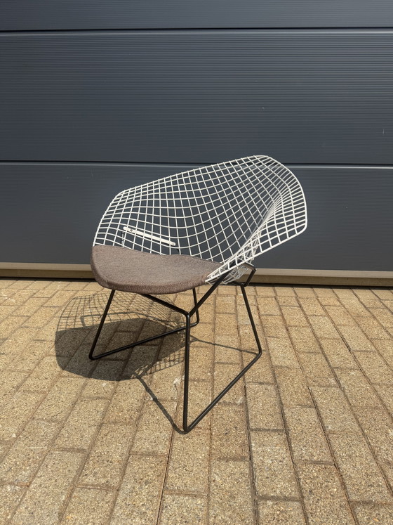 Originele Vintage Knoll Bertoia Diamand Chair TOPstaat!! – Fauteuils, Metal, Textile (photo 6 of 14)