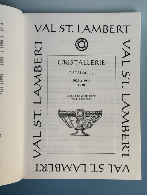 Image 1 of Val Saint Lambert - Service de boisson 6 - Cristal - Gondole