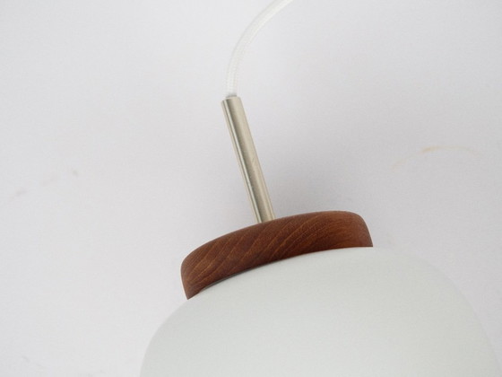 Image 1 of Lampada a sospensione vintage danese Kina di Bent Karlby, Lyfa, anni '40