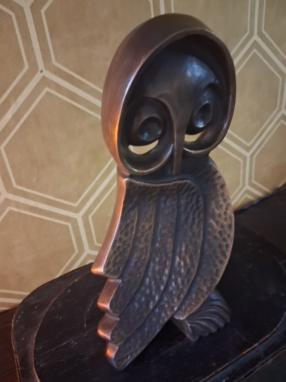 Image 1 of Gufo di bronzo