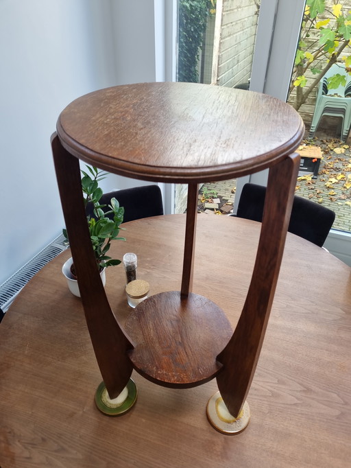 Amsterdam School side table plant table