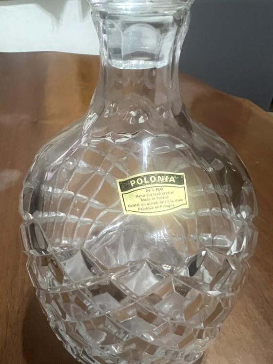 Image 1 of 2 crystal decanters