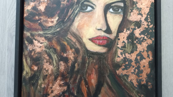 Image 1 of T.v.Steenbergen „Brigitte Bardot“ 43 x 53 cm