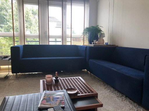 2 Gelderland designer sofas 2.5 seater type 6111 with certificate