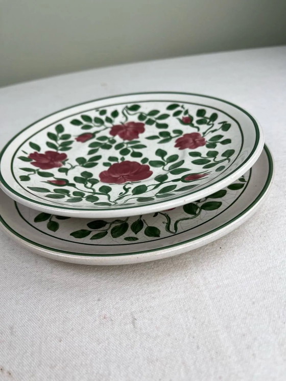 Zwei böhmische Teller – Geschirr, Porcelain, Bohemian (photo 7 of 10)