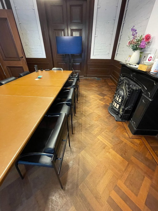 8x Kinsman Vienna Chair Bieffeplast (deels op te knappen)