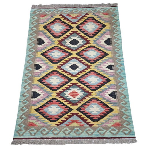 Kilim Maimana de lana – Tejido a mano – Estilo tradicional afgano – 178 x 127 cm – vloerkleden en tapijten (photo 2 of 5)