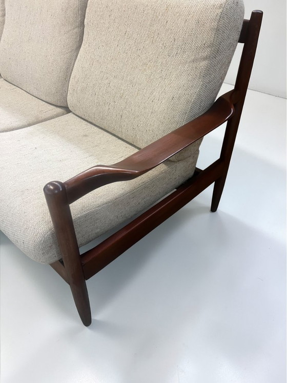 Image 1 of Divano moderno scultoreo danese nello stile di Arne Vodder e Grete Jalk, Danimarca, anni '60
