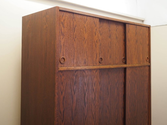 Image 1 of Oak wardrobe, Danish design, 1970s, manufactured by Tage Mogensen