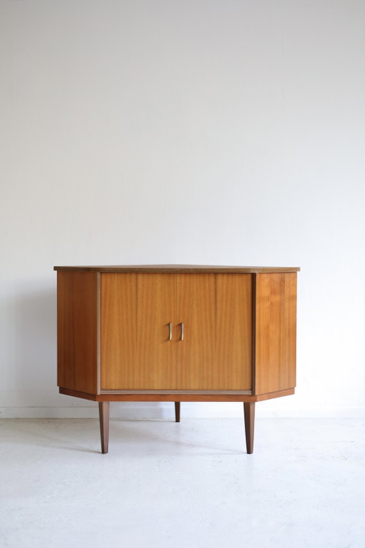 Scandinavische Hoekkast Jaren 60 – wandkast, Wood (photo 2 of 7)