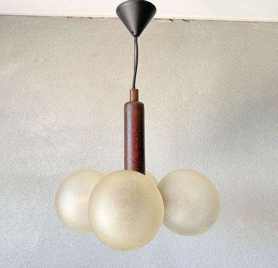 Image 1 of Lampada a sospensione vintage Temde Leuchten