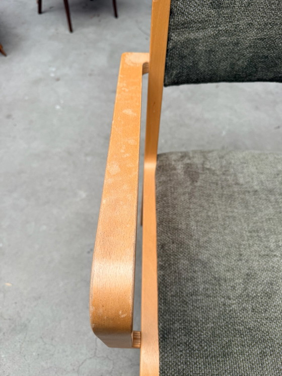 Fauteuil Farstrup (stock: 2), Textile, Bois, Vert (photo 8 sur 10)