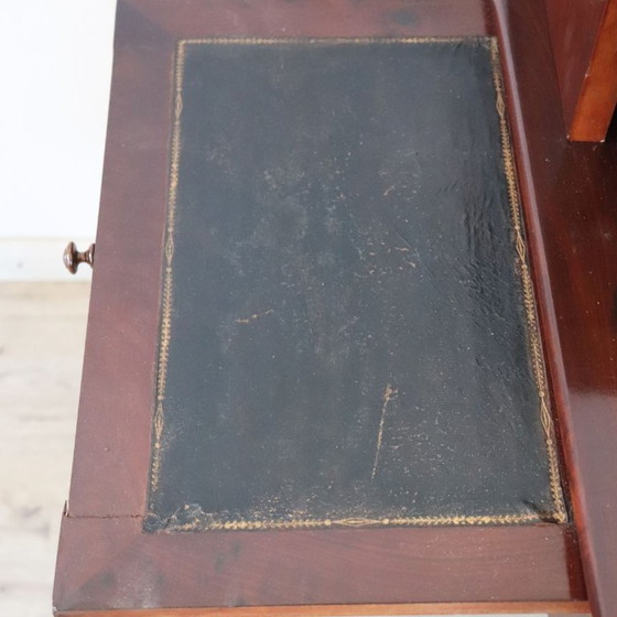 Antiek bureau van mahonie, Italië 19e eeuw – Wood (photo 10 of 17)