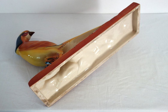 Image 1 of Superb royal pheasant by C. Lemanceau (Saint Clément) circa 1930