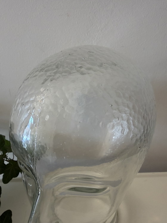 Image 1 of Vintage glazen hoofd