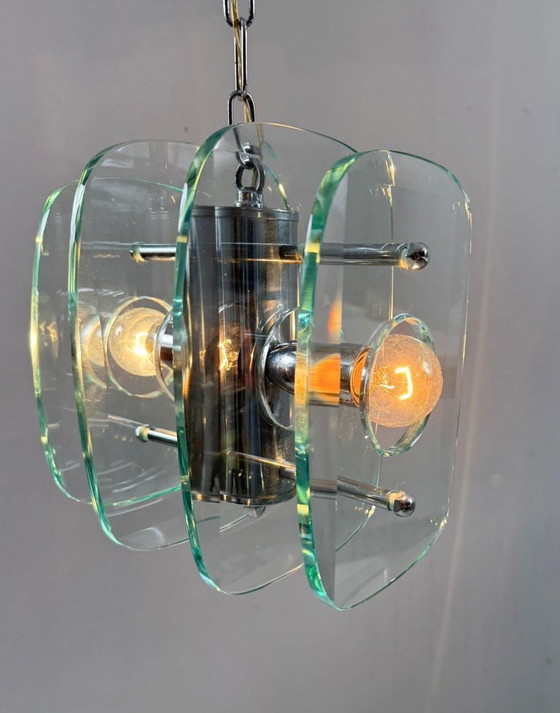 Image 1 of Lámpara colgante/lámpara de techo, Fontana Arte, Italia, década de 1970