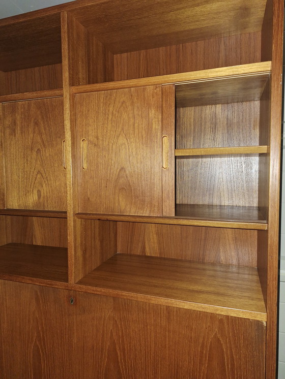 Image 1 of 8
Credenza secretaire d'epoca in teak di Poul Hundevad