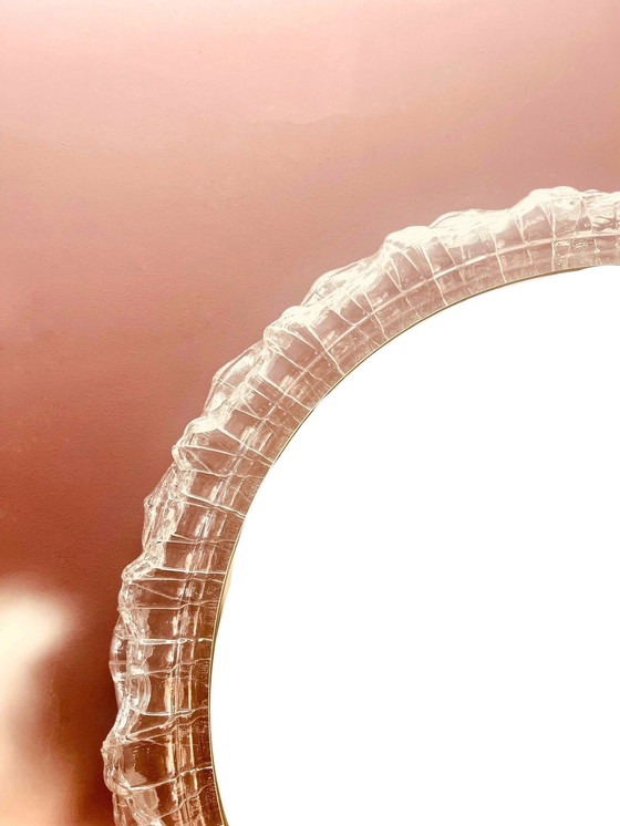 Image 1 of Unique Frosty Schöninger mirror with lighting