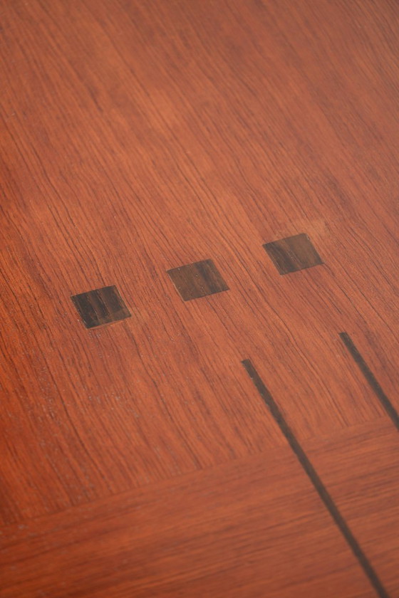Large square Art Deco Schuitema coffee table from the Decoforma series in good condition and rare – Wood (photo 9 of 13)