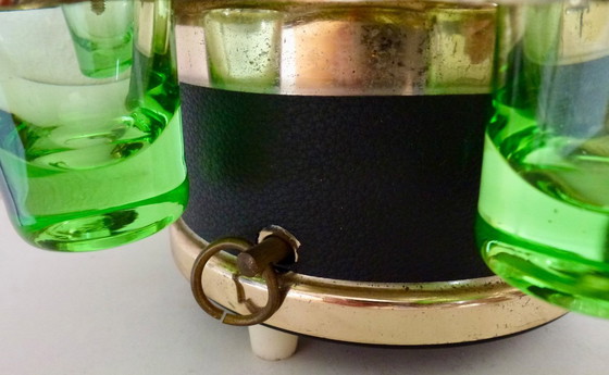 Image 1 of Giostra musicale con 6 bicchieri, con manico (bottiglia per decorazione).