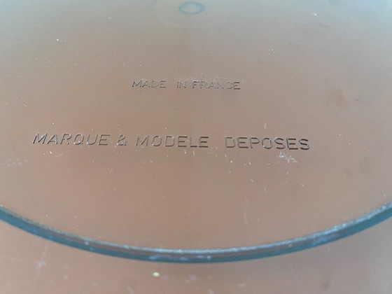 Image 1 of Mid-Century GILAC Smoked Acryl Wandspiegel Vintage - France - 1970s