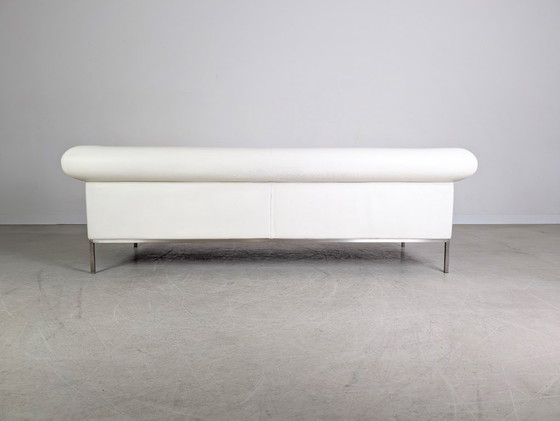 Image 1 of Canapé original Wittmann en cuir beige crème clair