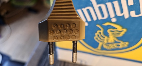 Image 1 of Uranium Lumi Lamp Art Deco Tafellampen – Uniek Uraniumglas / Annagroen set van 2