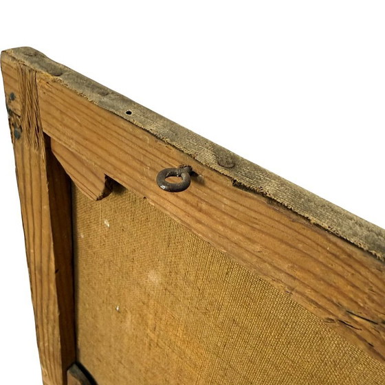 Porträt des Heiligen Vinzenz von Paul, Öl auf Leinwand, Gemälde & Zeichnungen, Holz, Braun, Klassiek (Foto 12 von 12)