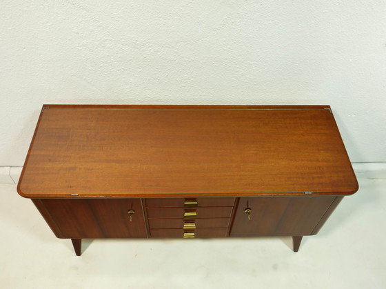 Image 1 of Vintage dressoir, ladekast, jaren 60, Duitsland