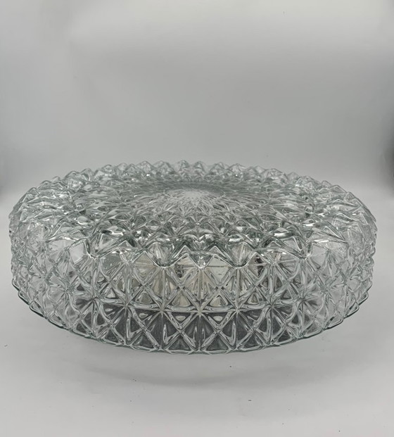 Image 1 of Large restored single ceiling light - wall light - made in Italy